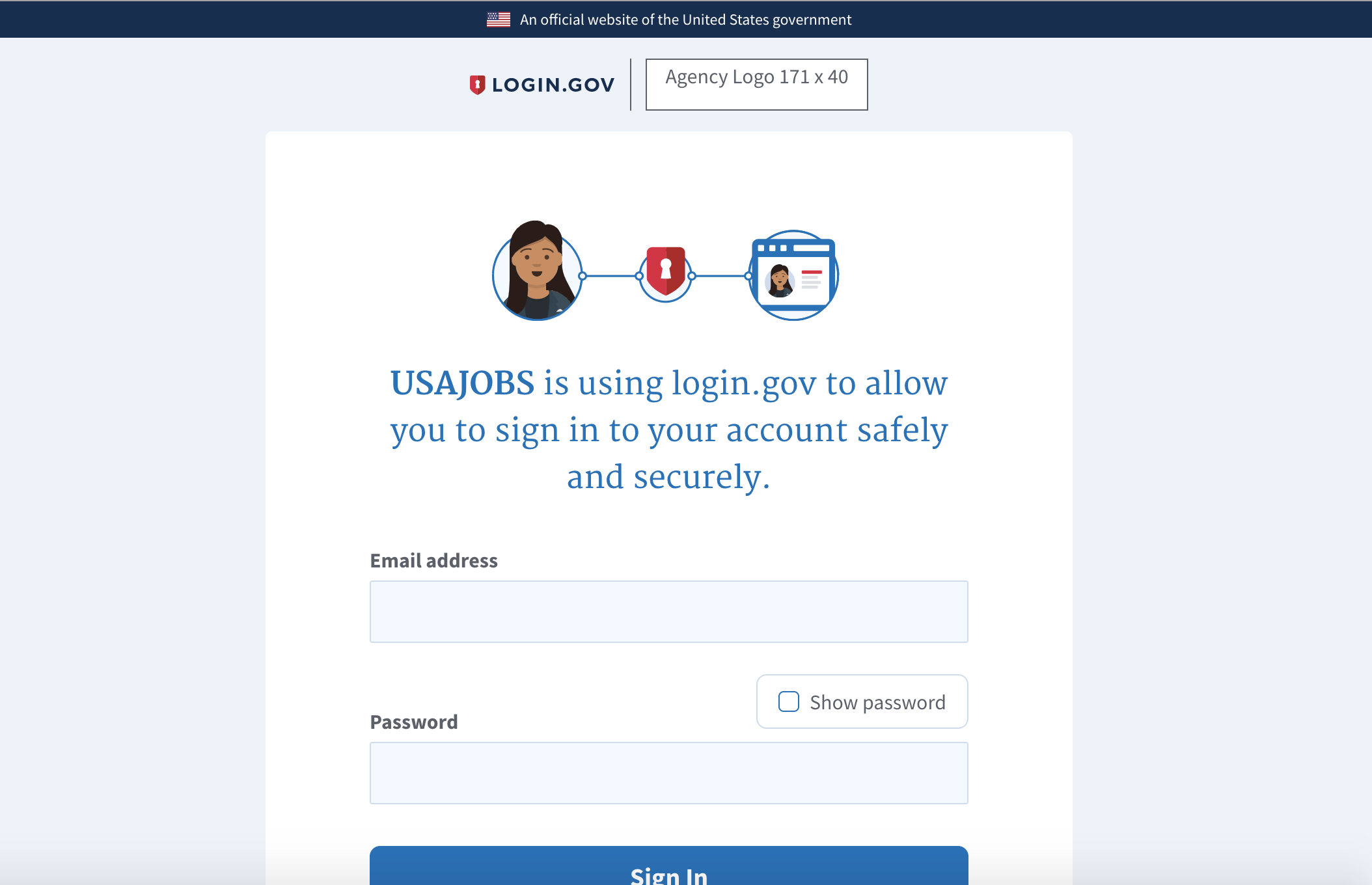 User Experience Login gov